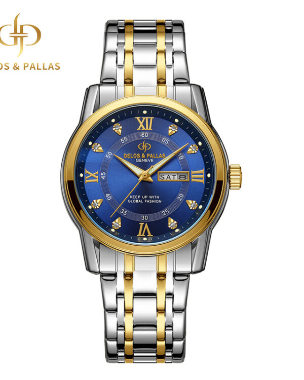 DELOS & PALLAS Overseas Double Calendar