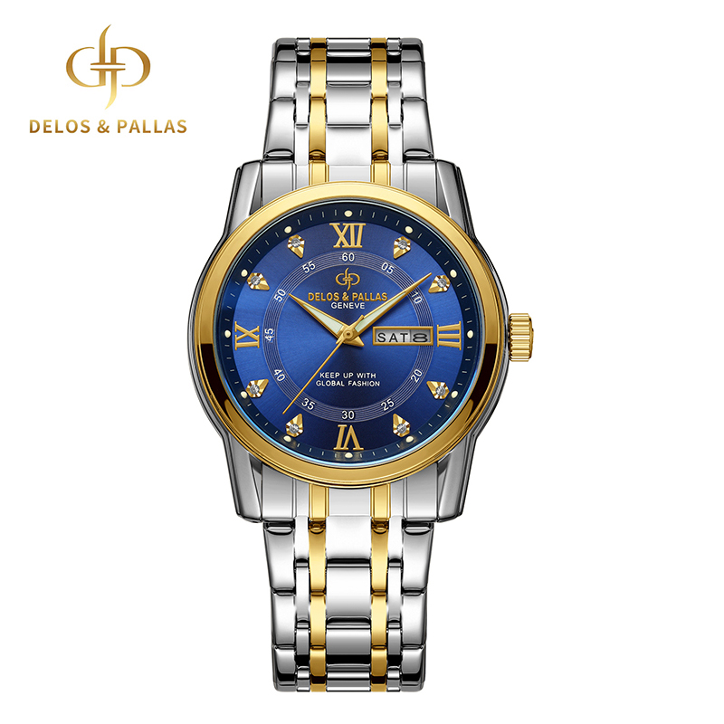 DELOS & PALLAS Overseas Double Calendar